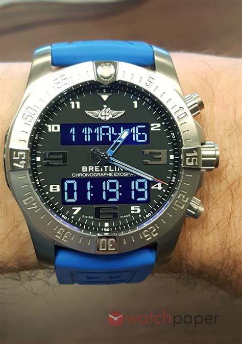 breitling exospace b55 reset|Breitling exospace video.